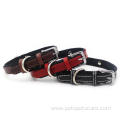 Leather Dog Collar for Dogs COLLARS Opp Bag